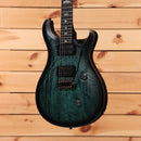 Paul Reed Smith 40th Anniversary Custom 24 Satin Limited Edition Cobalt Smokeburst electric guitar with flamed maple top
