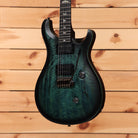 Paul Reed Smith 40th Anniversary Custom 24 Satin Limited Edition Cobalt Smokeburst electric guitar with flamed maple top