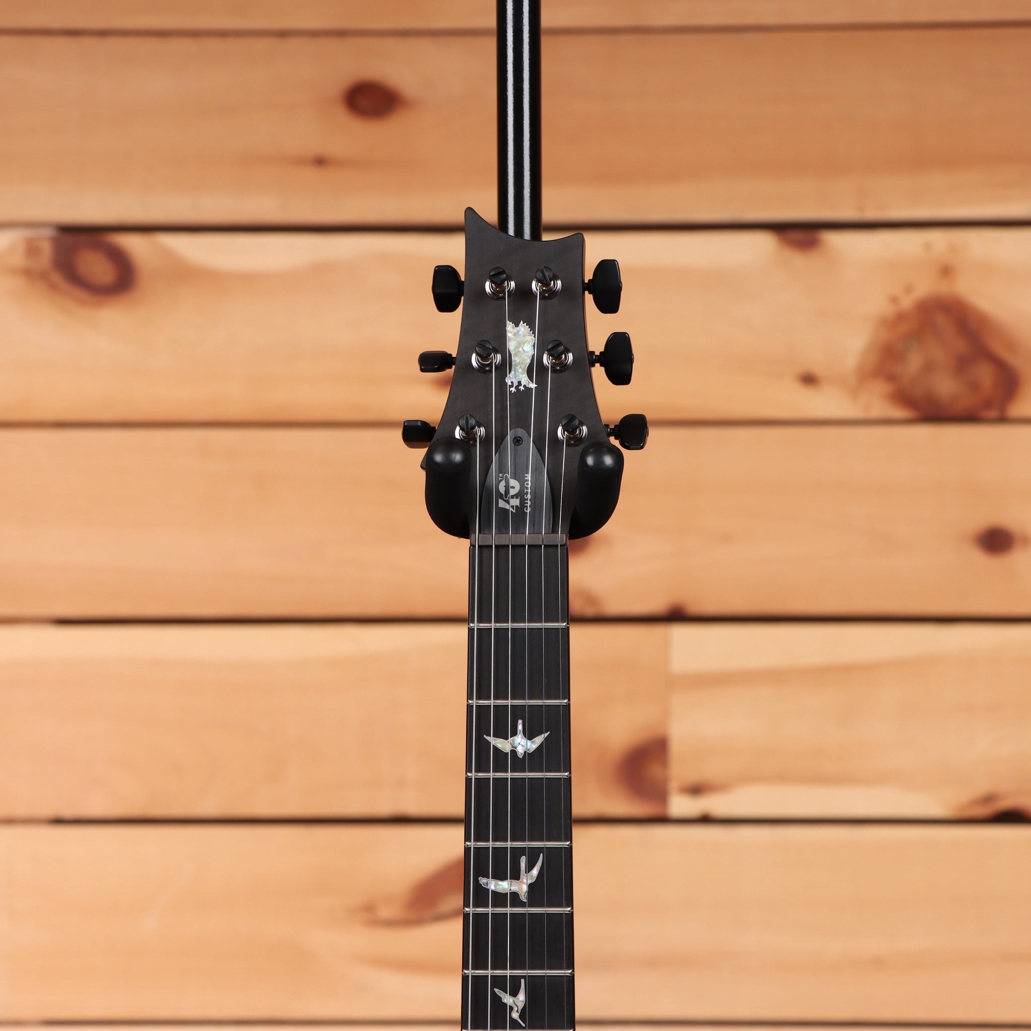 Paul Reed Smith 40th Anniversary Custom 24 electric guitar Cobalt Smokeburst with bird inlays on fretboard
