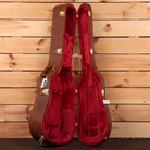 Gibson Southern Jumbo Original acoustic guitar vintage sunburst with red velvet interior case