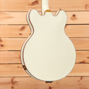 Gretsch Ltd Falcon Center Block Doublecut semi-hollow electric guitar Vintage White with Bigsby tremolo system