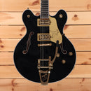 Gretsch Ltd Falcon Center Block Doublecut semi-hollow electric guitar Midnight Sapphire with Bigsby tremolo and gold hardware