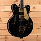 Gretsch Ltd Falcon Center Block Doublecut semi-hollow electric guitar Midnight Sapphire with Bigsby tremolo and gold hardware