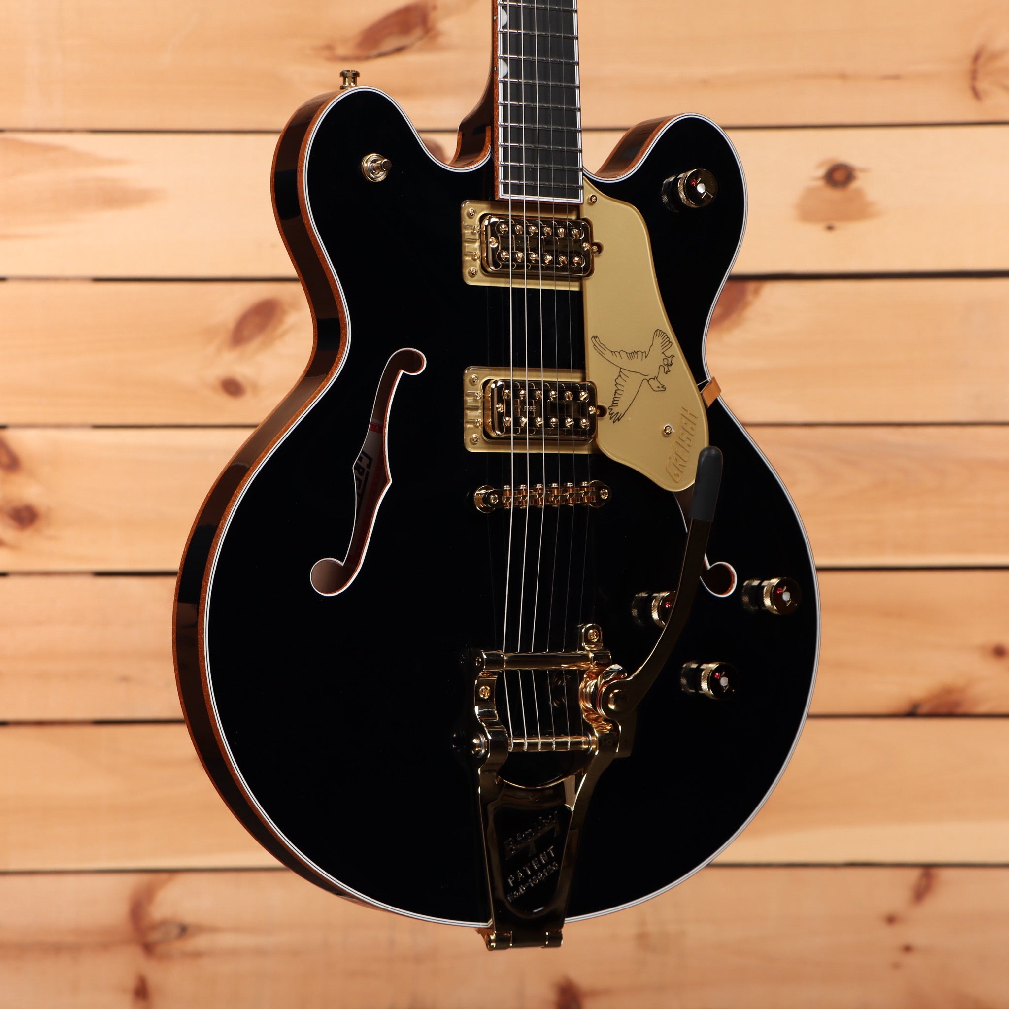 Gretsch Ltd Falcon Center Block Doublecut semi-hollow electric guitar Midnight Sapphire with Bigsby tremolo and gold hardware