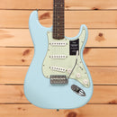 Fender Vintera II Road Worn 60s Stratocaster electric guitar Sonic Blue with vintage single-coil pickups