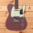 Fender Vintera II Road Worn 60s Telecaster electric guitar Burgundy Mist Metallic with single-coil pickups