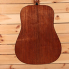 Martin D-18 dreadnought acoustic guitar natural finish with mahogany back and sides