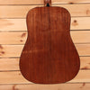 Martin D-18 dreadnought acoustic guitar natural finish with mahogany back and sides