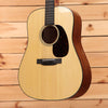 Martin D-18 dreadnought acoustic guitar natural finish with rosewood back and sides