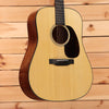 Martin D-18 dreadnought acoustic guitar natural finish with rosewood back and sides
