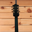 Gretsch Broadkaster LX Center-Block semi-hollow electric guitar Cadillac Green with Bigsby tremolo and gold tuners