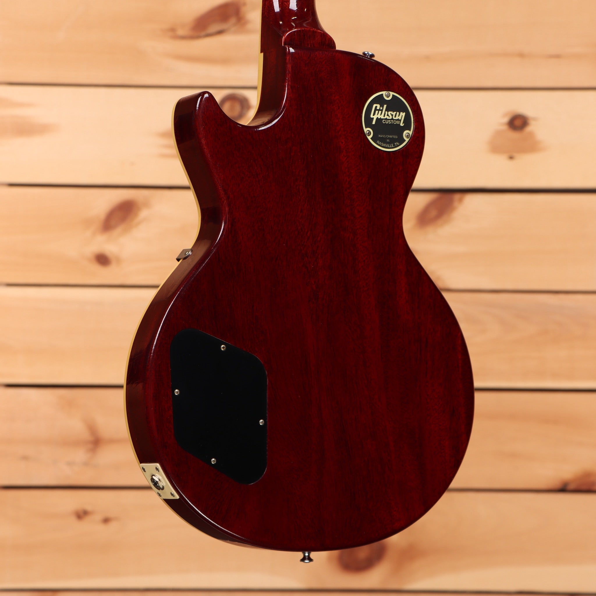 Gibson 1958 Les Paul Standard Ultra Light Aged Bourbon Burst electric guitar with dual humbuckers
