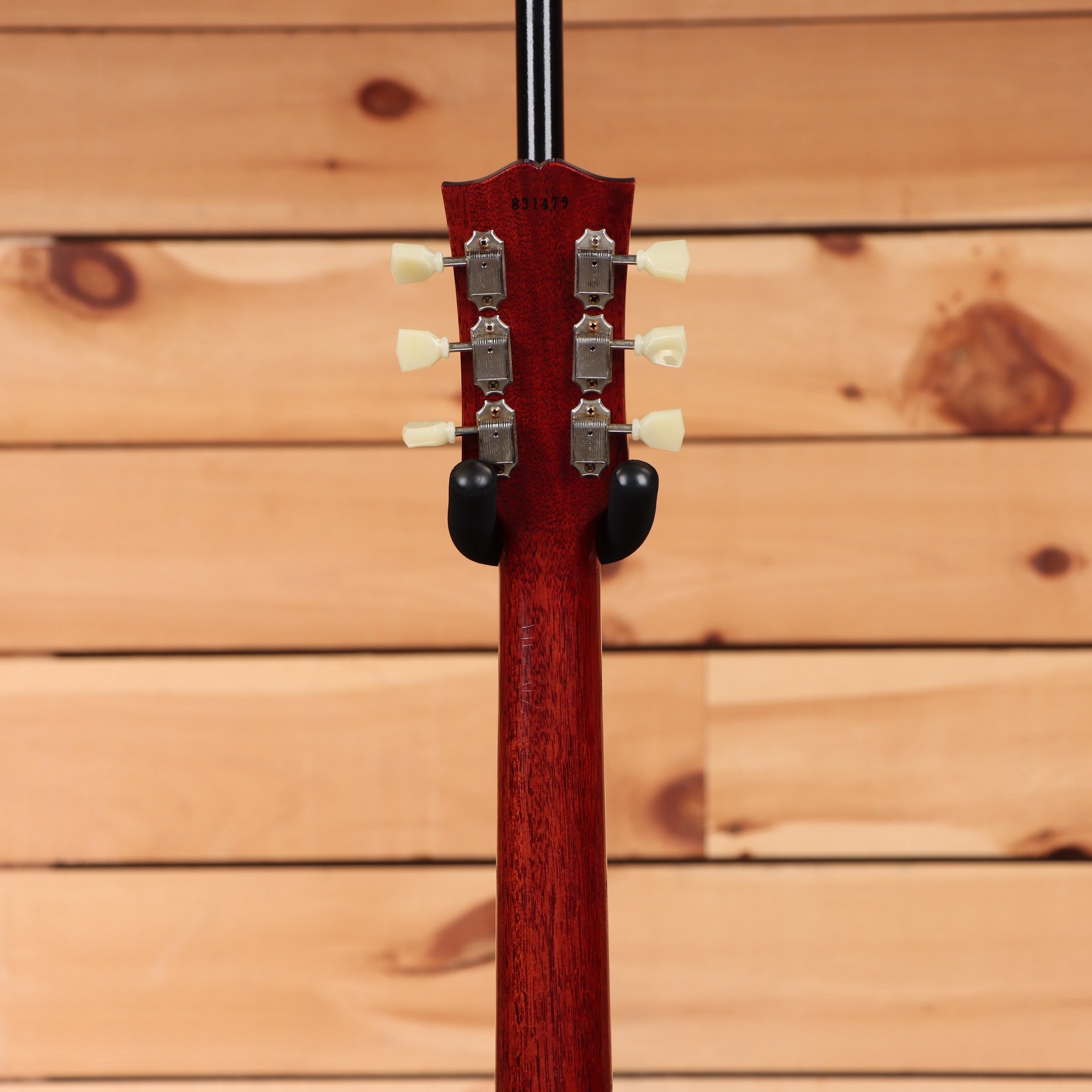 Gibson 1958 Les Paul Standard Ultra Light Aged Bourbon Burst electric guitar with dual humbuckers