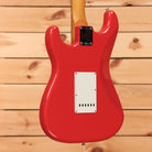 Fender Limited Edition American Vintage II 61 Stratocaster electric guitar Fiesta Red with white pickguard