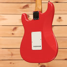 Fender Limited Edition American Vintage II 61 Stratocaster electric guitar Fiesta Red with white pickguard