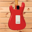 Fender Limited Edition American Vintage II 61 Stratocaster electric guitar Fiesta Red with white pickguard