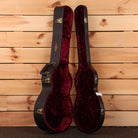 Pre-owned Taylor 652ce Builders Edition acoustic guitar natural finish with burgundy velvet case