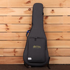 Martin 00010e Road Series pre-owned acoustic guitar gig bag black with gold logo