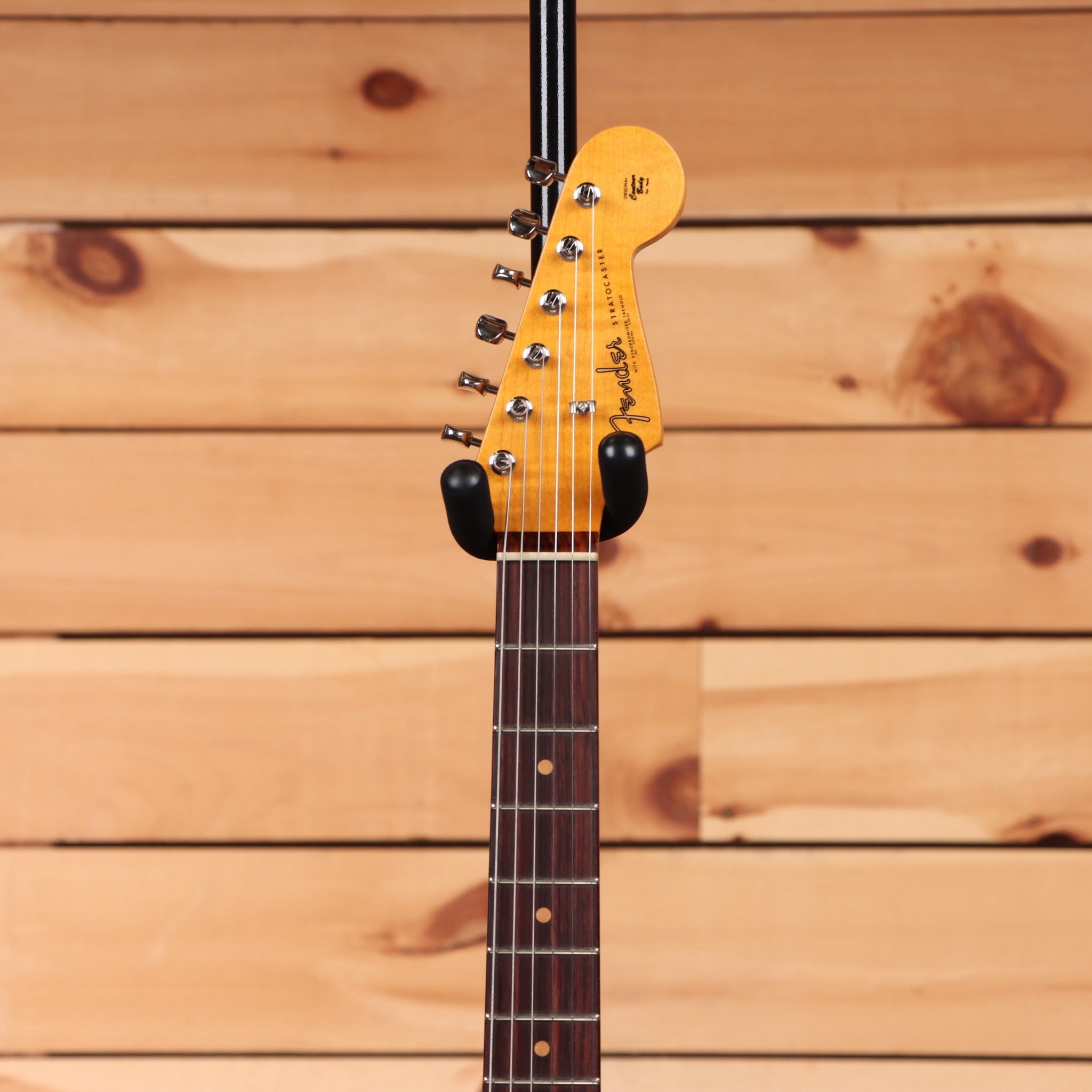 Fender Limited Edition American Vintage II 61 Stratocaster electric guitar with yellow maple neck