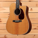 Martin DCPA4-R dreadnought acoustic-electric guitar natural finish with cutaway and tortoise pickguard