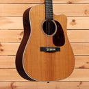 Martin DCPA4-R dreadnought acoustic-electric guitar Natural finish with rosewood back and sides and tortoise pickguard
