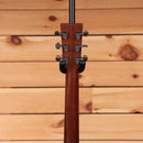 Martin DCPA4-R Natural acoustic-electric guitar headstock rear view with chrome tuning machines and mahogany neck