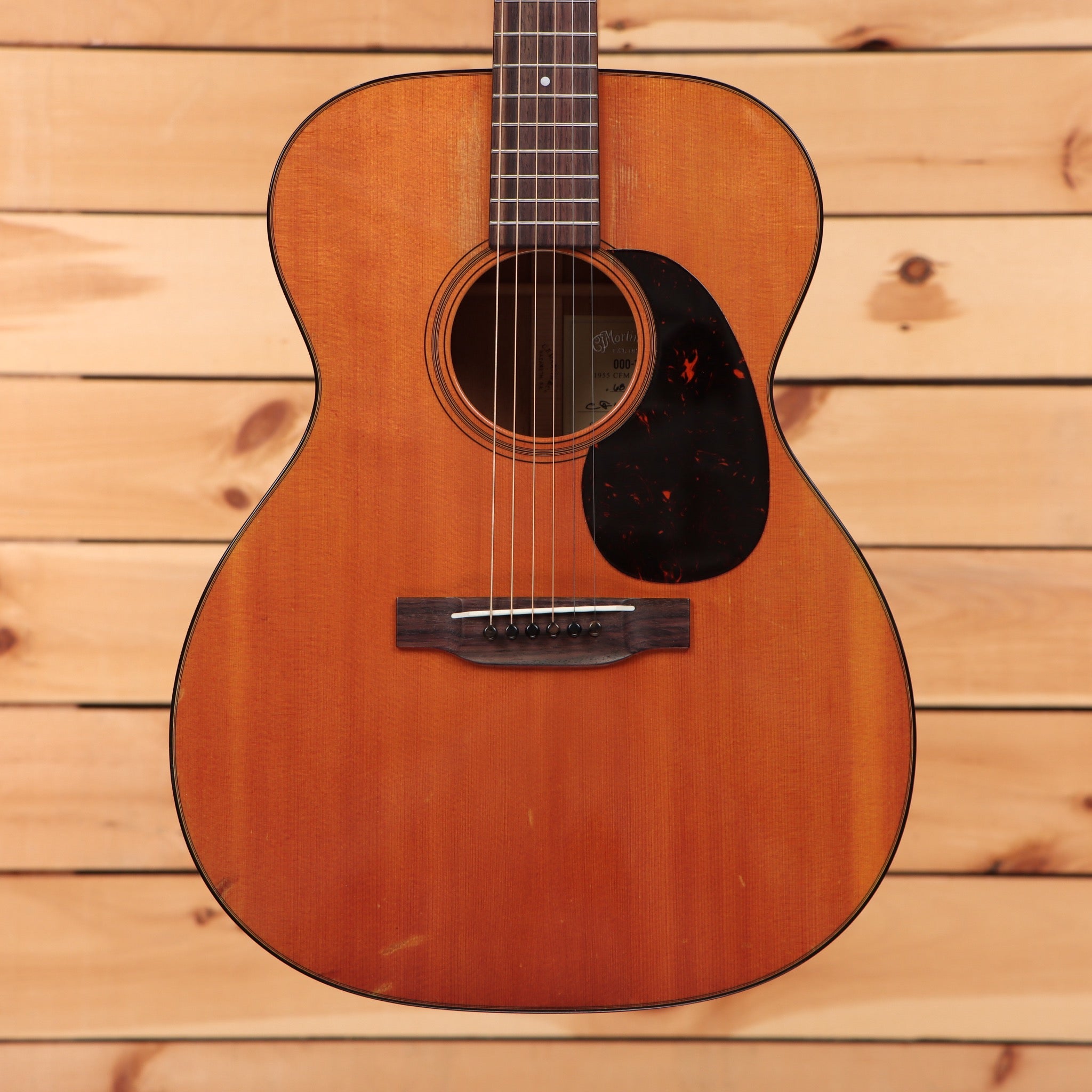 Martin 00-18 1955 CFM IV 70th acoustic guitar aged finish with rosewood fretboard