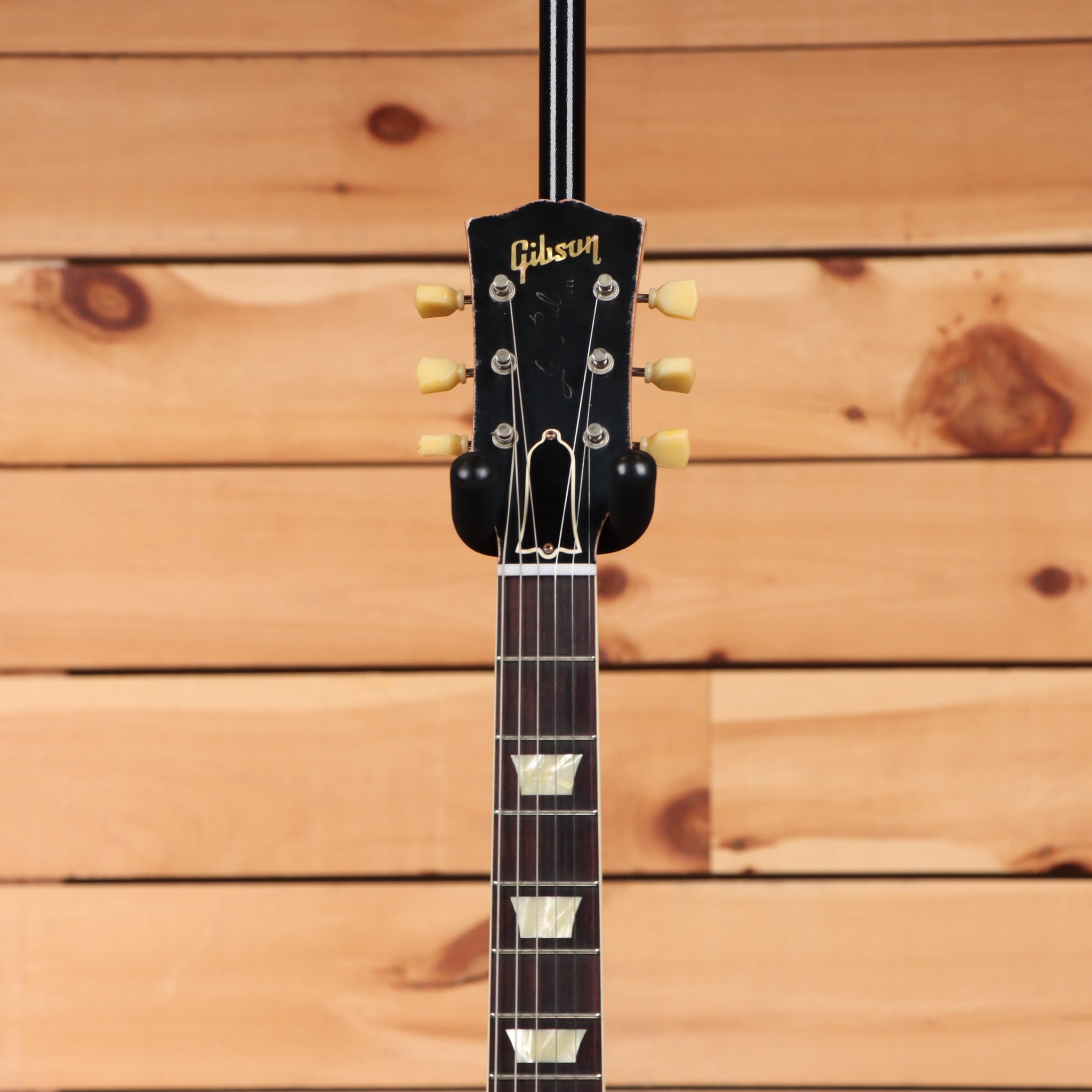 Gibson 1954 Les Paul Goldtop Reissue heavy-aged electric guitar double-gold finish with dual humbuckers