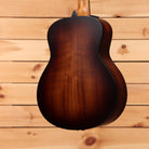Taylor GS Mini-e Koa Plus acoustic-electric guitar Shaded Edgeburst with cutaway body