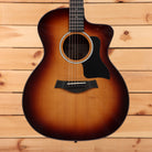 Taylor 214cek Grand Auditorium acoustic-electric guitar Shaded Edgeburst with venetian cutaway
