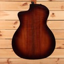 Taylor 214cek-SB Plus acoustic guitar shaded edgeburst with venetian cutaway