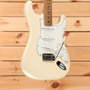 Fender Limited Player II Stratocaster electric guitar Olympic White with three single-coil pickups