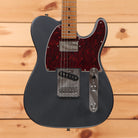 Fender Limited Player II Telecaster electric guitar Charcoal Frost Metallic with dark red tortoiseshell pickguard