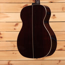 Boucher SG51V acoustic guitar natural finish with white binding and rosewood back