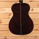 Boucher SG51V acoustic guitar natural finish with dreadnought body shape and center seam detail