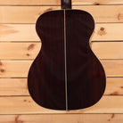 Boucher SG51V acoustic guitar natural finish with dreadnought body shape and center seam detail