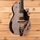 Gretsch Limited Edition Penguin semi-hollow electric guitar Champagne Sparkle with Bigsby tremolo and gold hardware