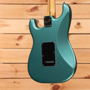 Fender American Professional Classic Stratocaster HSS electric guitar Faded Sherwood Green Metallic with single-coil pickups