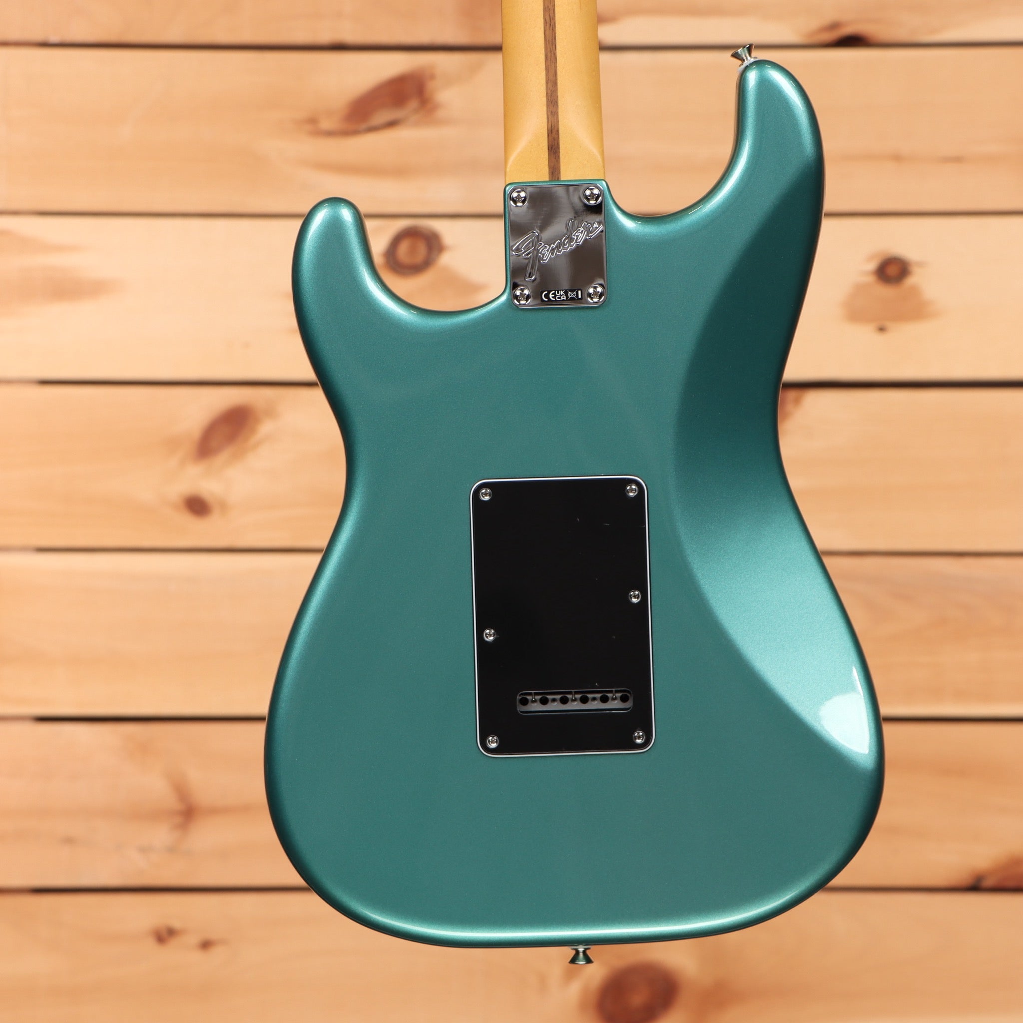 Fender American Professional Classic Stratocaster HSS electric guitar Faded Sherwood Green Metallic with black pickguard