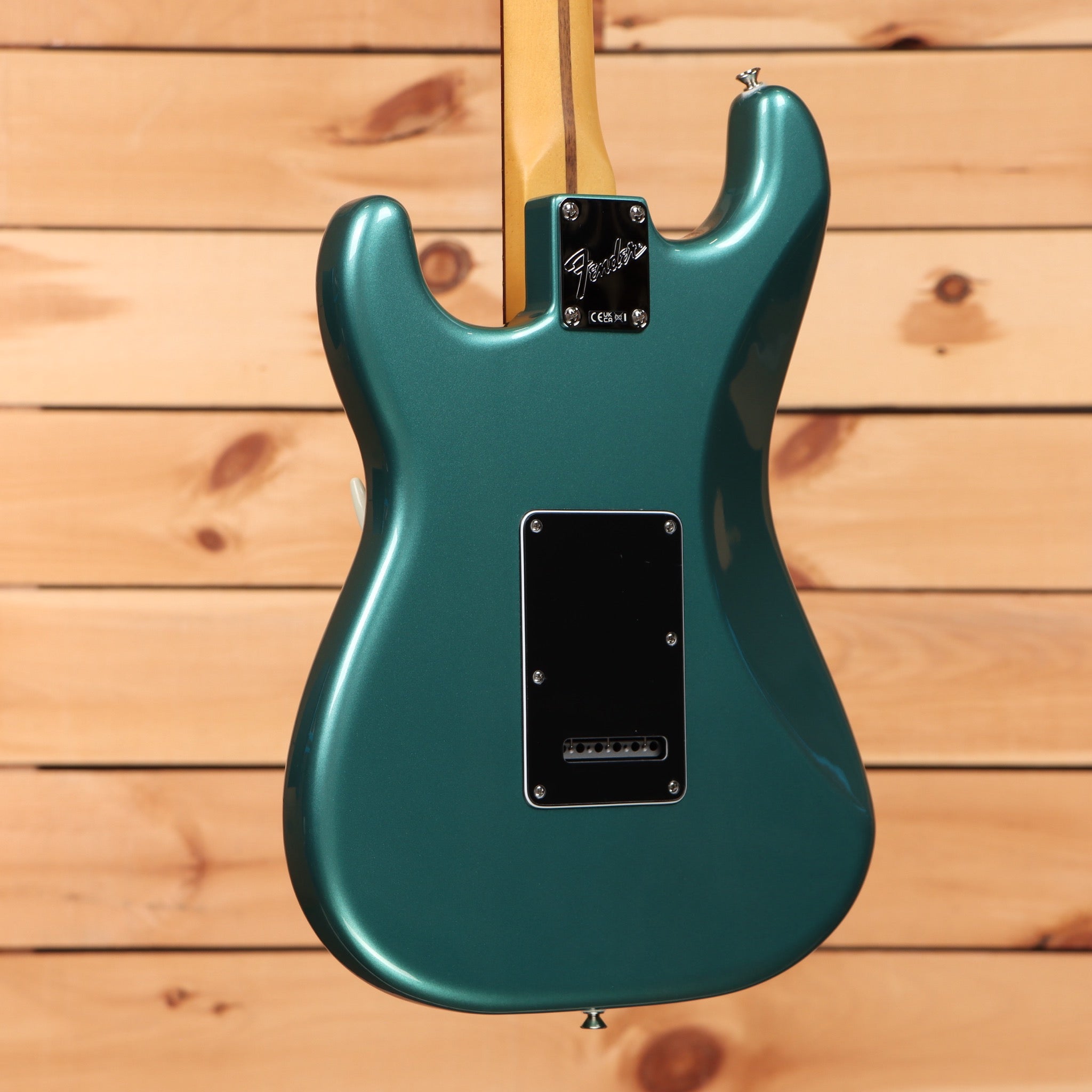 Fender American Professional Classic Stratocaster HSS electric guitar Faded Sherwood Green Metallic with black pickguard