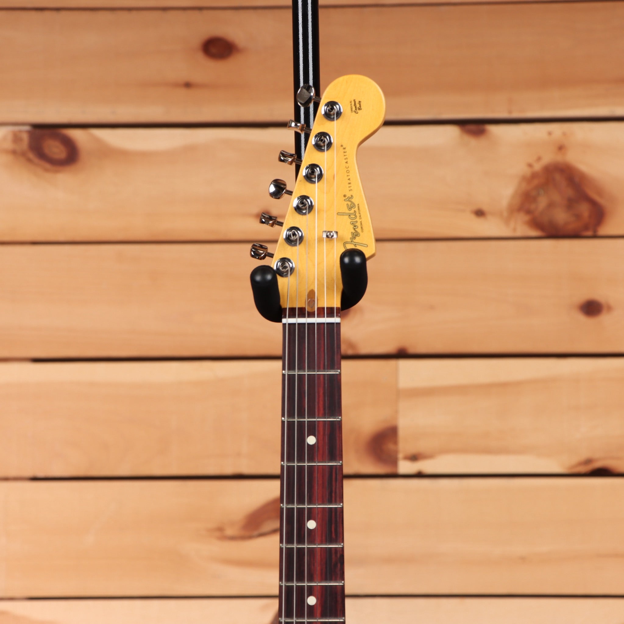 Fender American Professional Classic Stratocaster HSS electric guitar Faded Sherwood Green Metallic with maple neck