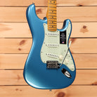 Fender American Professional Classic Stratocaster electric guitar Faded Lake Placid Blue with single-coil pickups