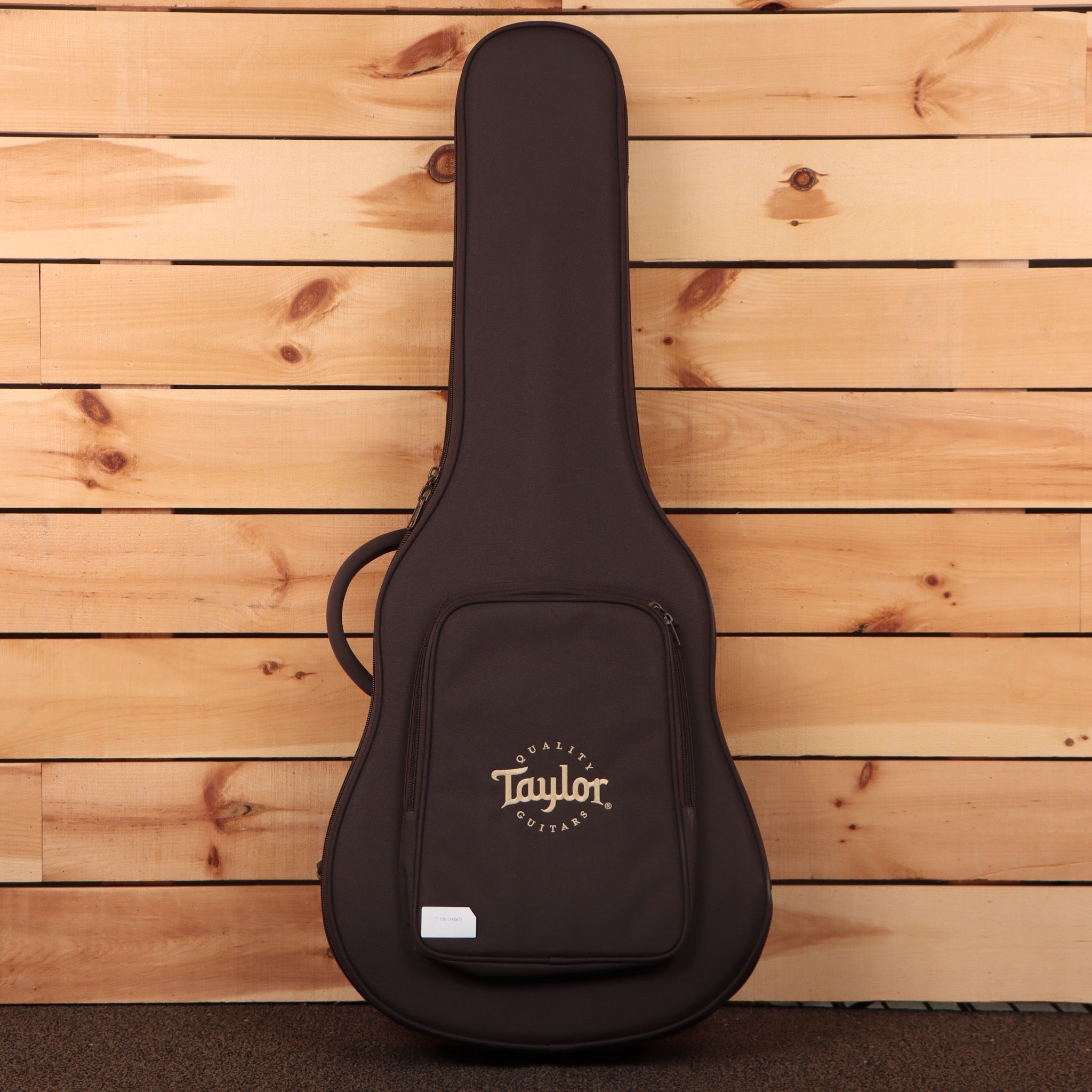 Taylor 214cek acoustic-electric guitar Shaded Edgeburst with cutaway and padded gig bag