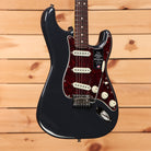 Fender American Professional Stratocaster electric guitar Classic Faded Black with three single-coil pickups
