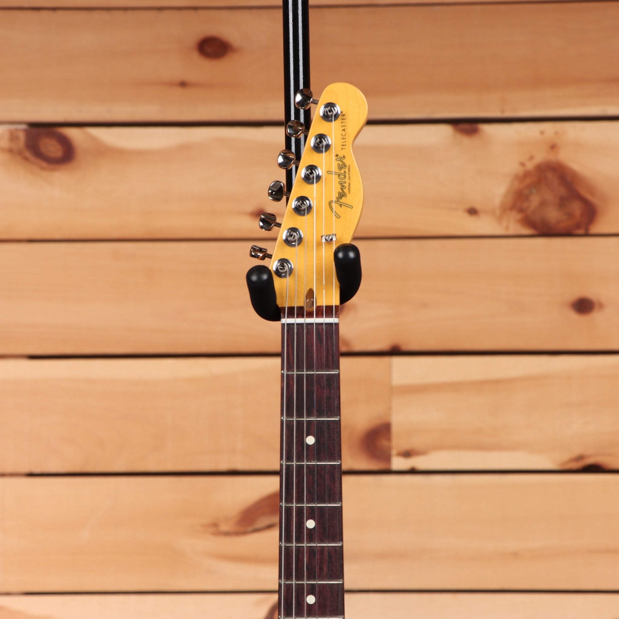 Fender American Professional Classic Telecaster electric guitar faded black with rosewood fretboard