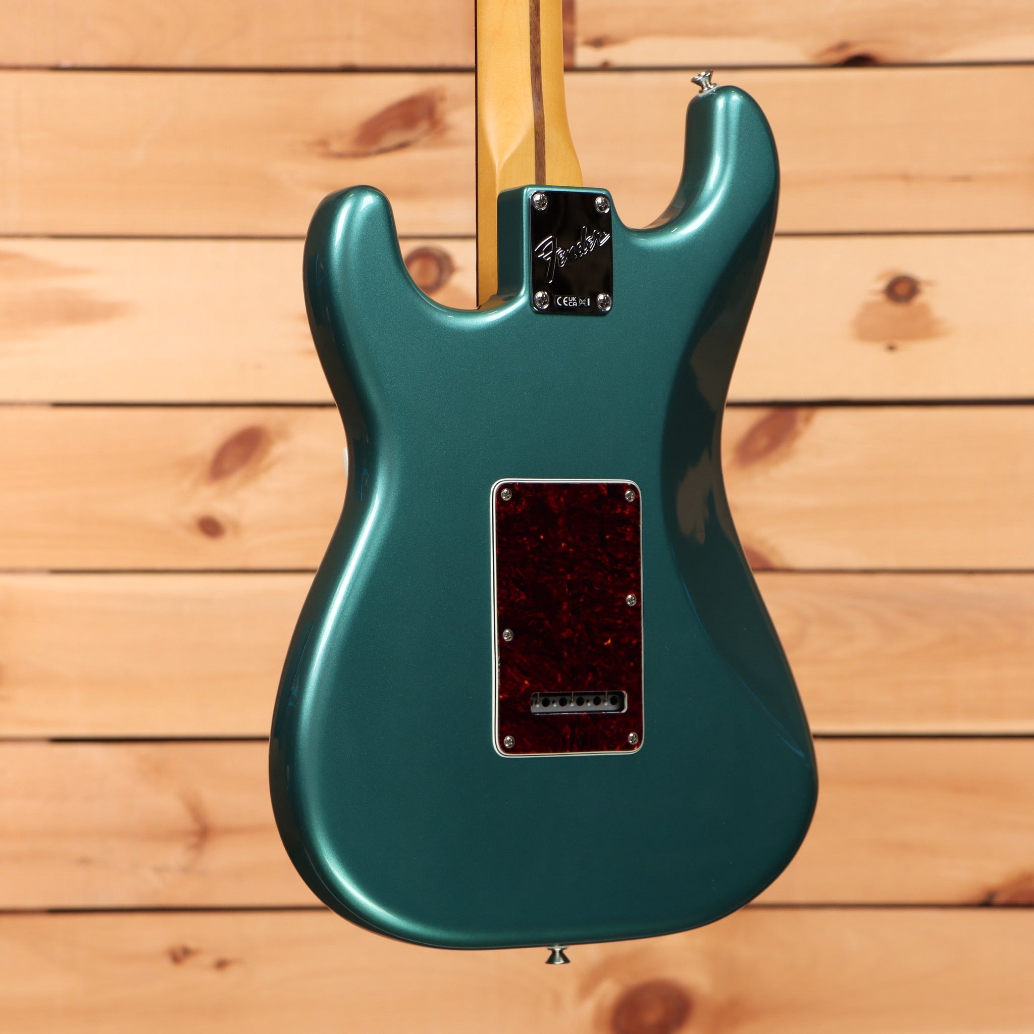 Fender American Professional Classic Stratocaster electric guitar Faded Sherwood Green Metallic with single-coil pickups
