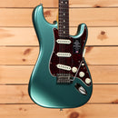 Fender American Professional Classic Stratocaster electric guitar Faded Sherwood Green Metallic with single-coil pickups
