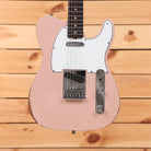 Fender Custom Shop Telecaster Pro Relic electric guitar Dirty Shell Pink with white pickguard