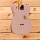 Fender Custom Shop Telecaster Pro Relic electric guitar Dirty Shell Pink with single-coil pickups