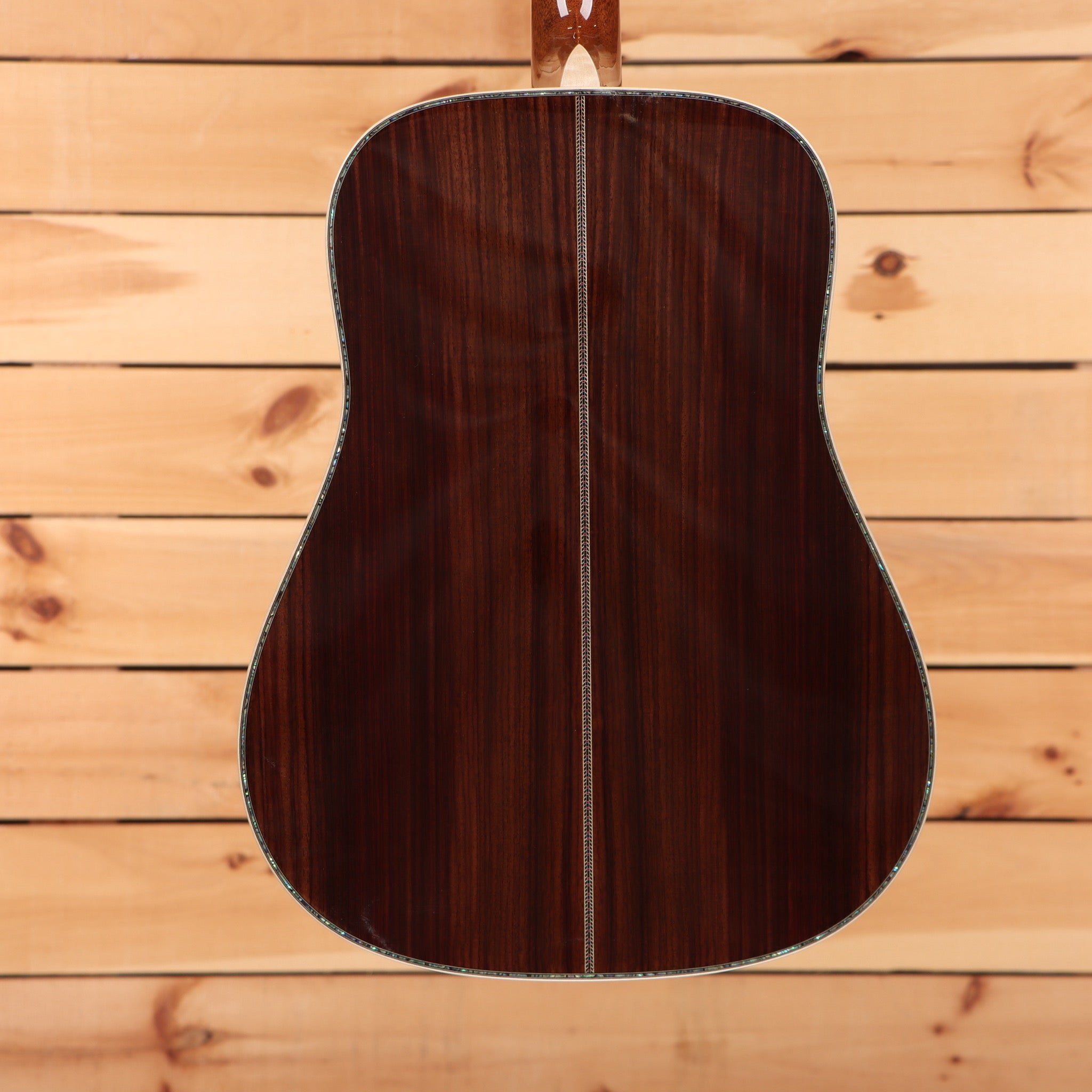 Pre-owned Martin D-45 Modern Deluxe dreadnought acoustic guitar natural finish with abalone binding